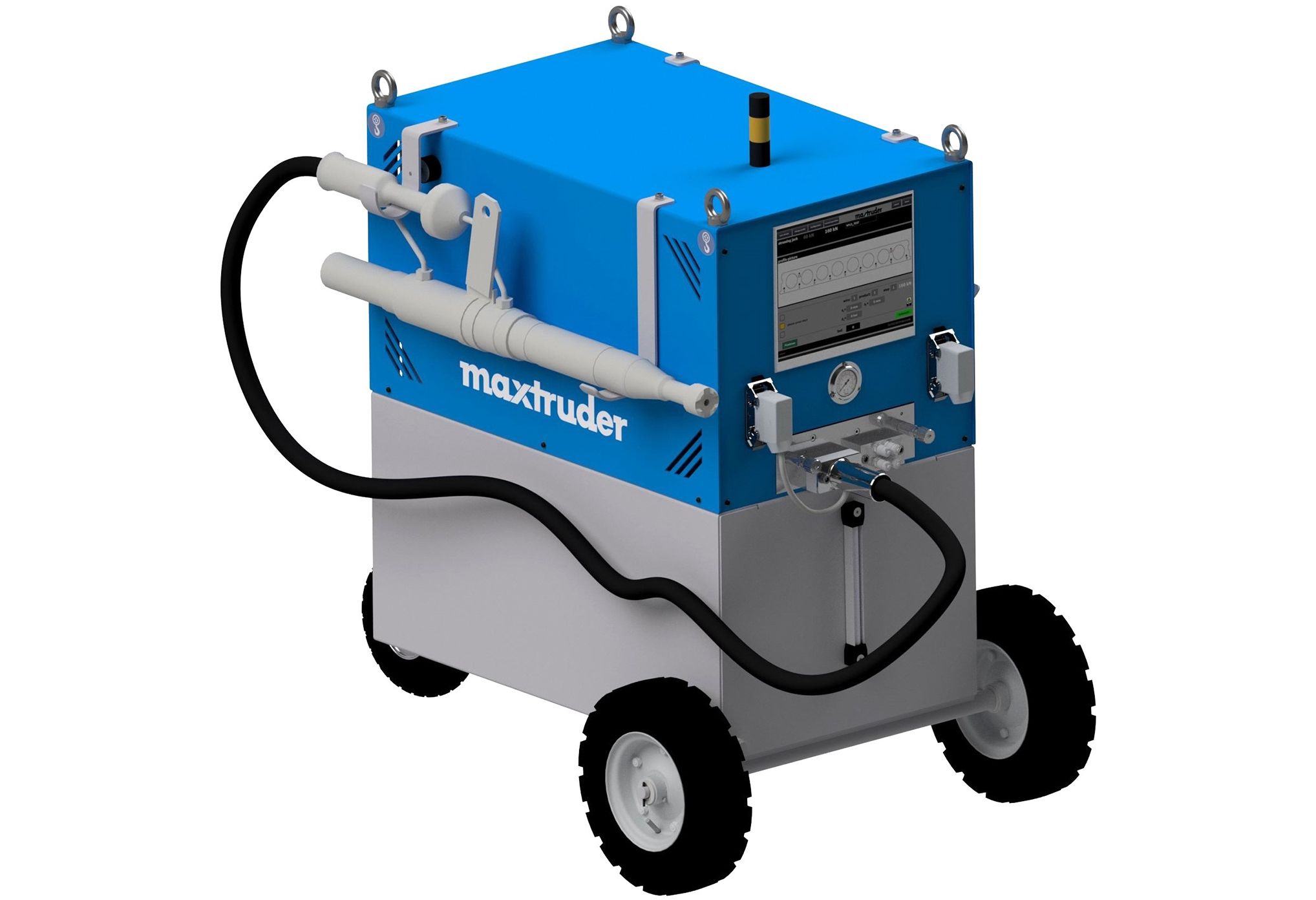 Prestressing of precast concrete elements - Fastest error-free prestressing and post-tensioning